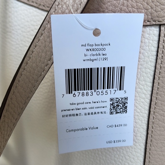Kate Spade leila medium flap backpack - Picture 8 of 16